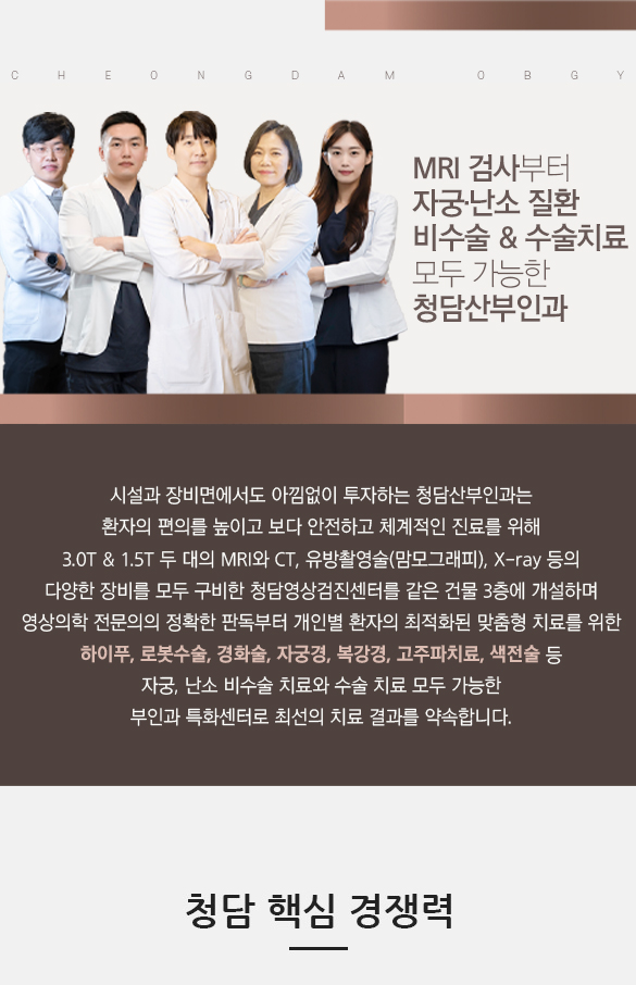 청담 핵심 경쟁력